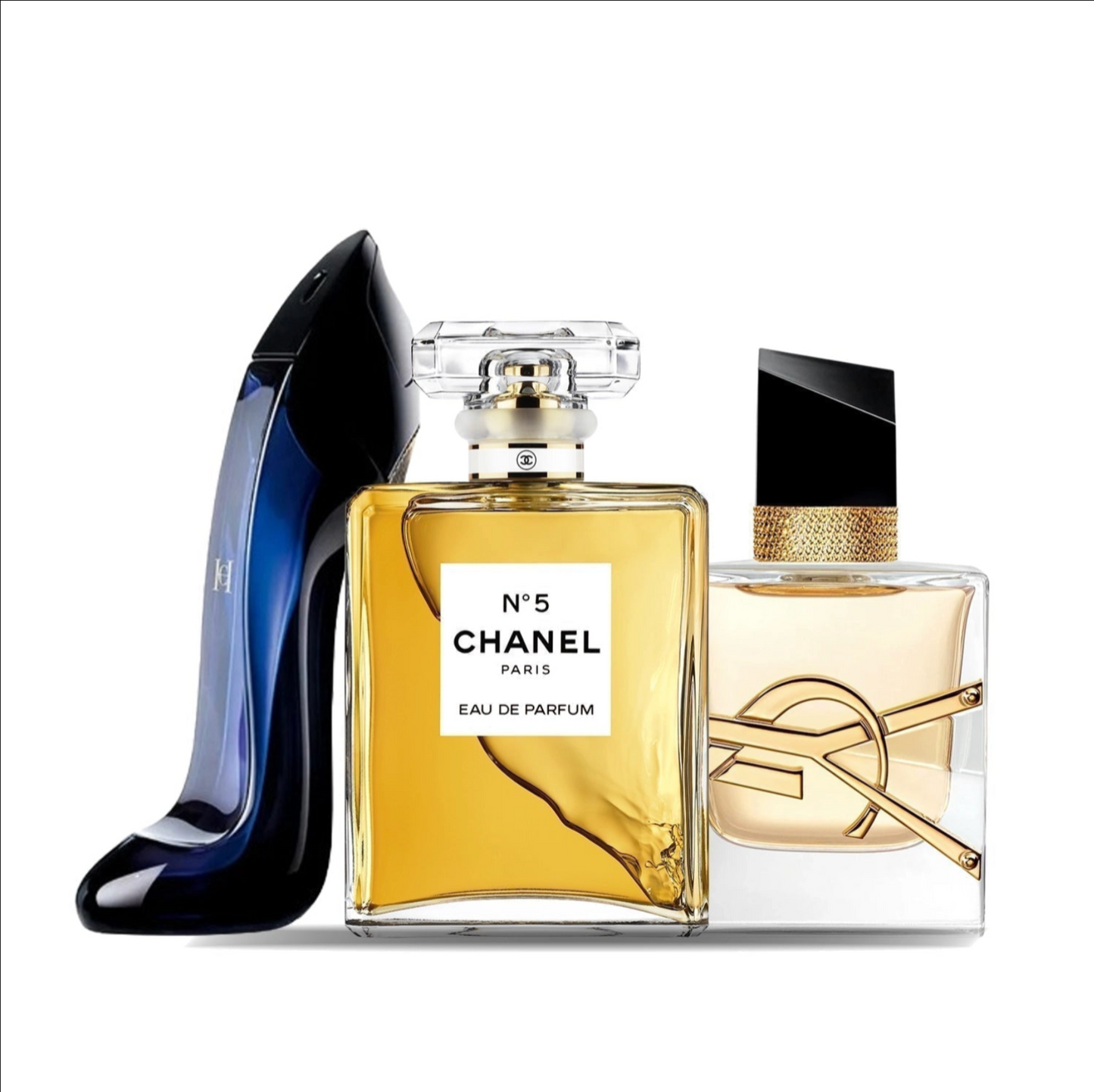 3er-Parfümset | Good Girl + Libre + Chanel Nº 5 - 100 ml